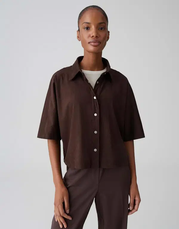OPUS Blouse Fermes Bruin 1