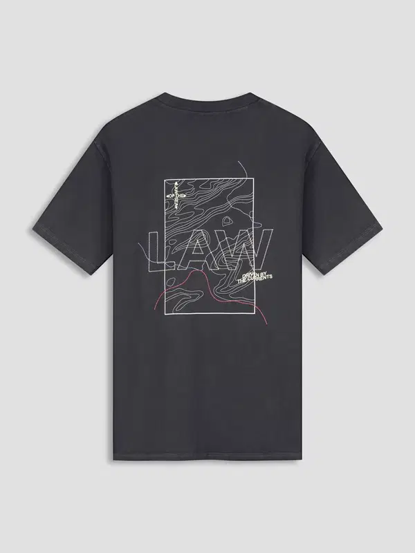 Law of the Sea T-Shirt LAW-10435 Grijs 1