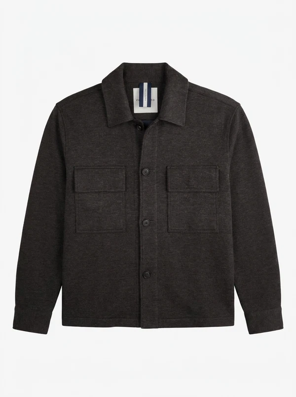 Profuomo Overshirt PPXF30001 Bruin 1