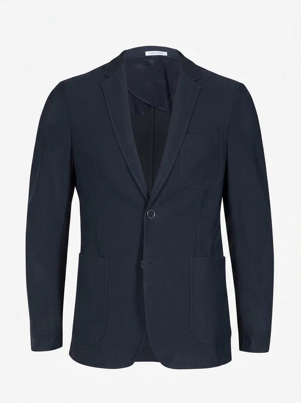 R2 Amsterdam Colbert NOS.TRAVELJACKET. Blauw 1