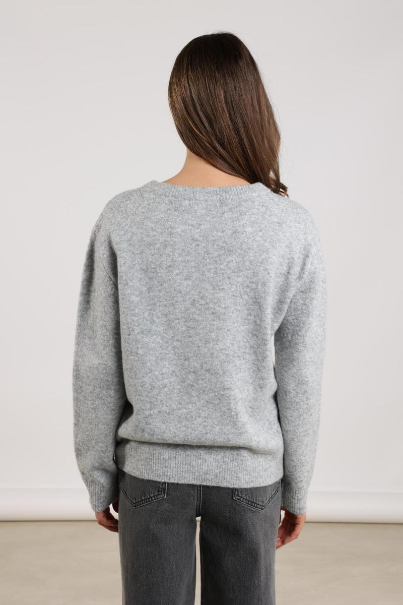 NUKUS Trui Kate Grijs 3