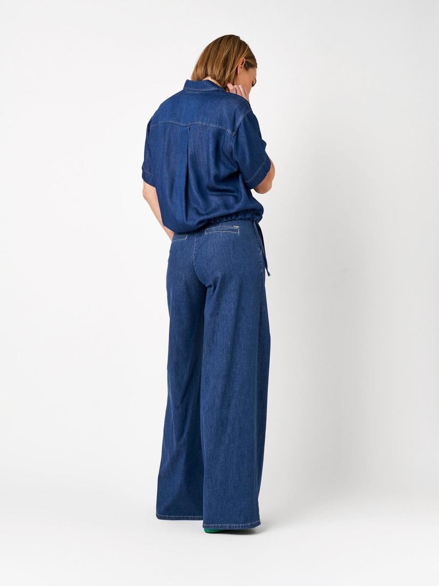 TONI Jeans Jenny Palazzo 11-32/1213-72 Blauw 3