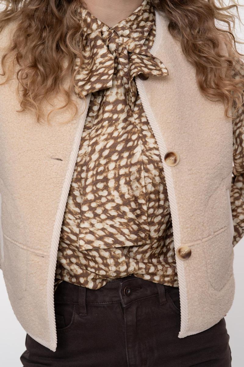 Geisha Gilet 55848-19 Off-White 6