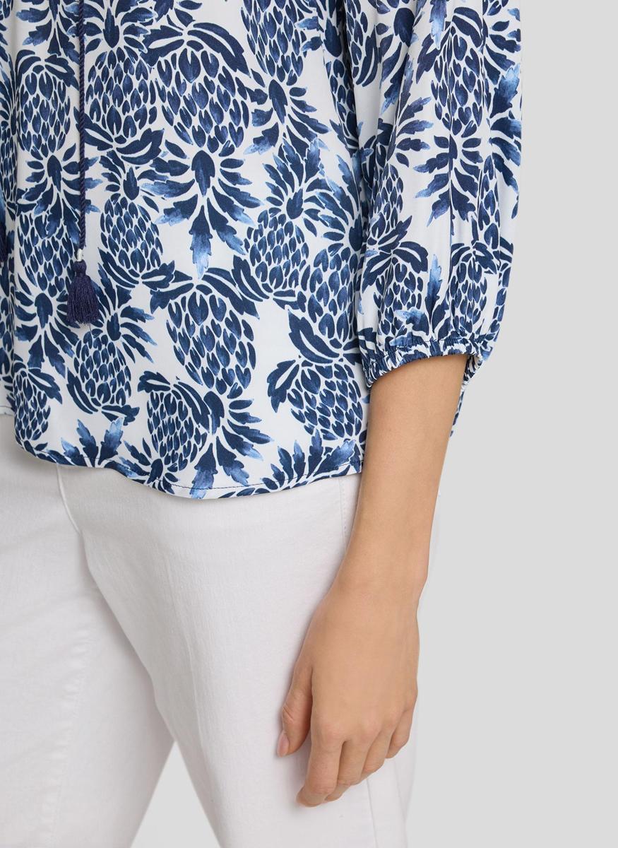 Rabe Blouse 56-121103 Blauw 5
