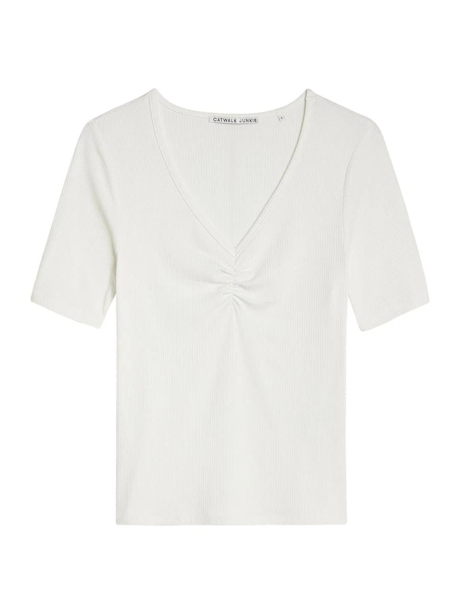 Catwalk Junkie Catwalk Junkie T-Shirt Luna Off-White 4