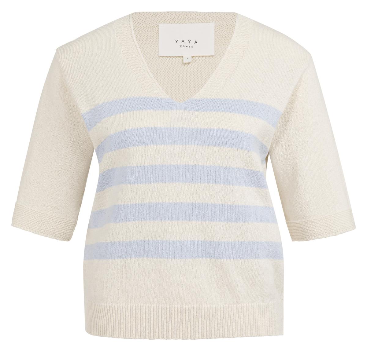 YAYA Trui 01-000561-603 Blauw 2