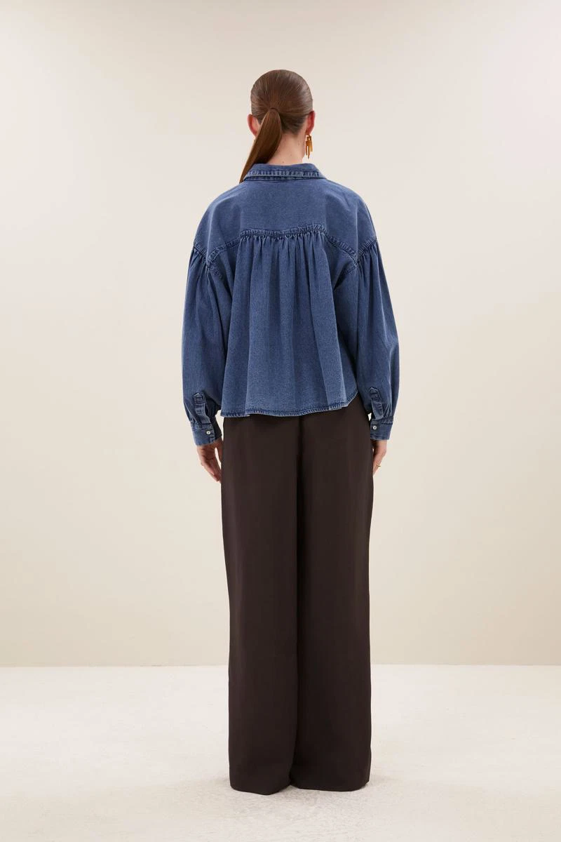 By-Bar Blouse 26412008 Blauw 4