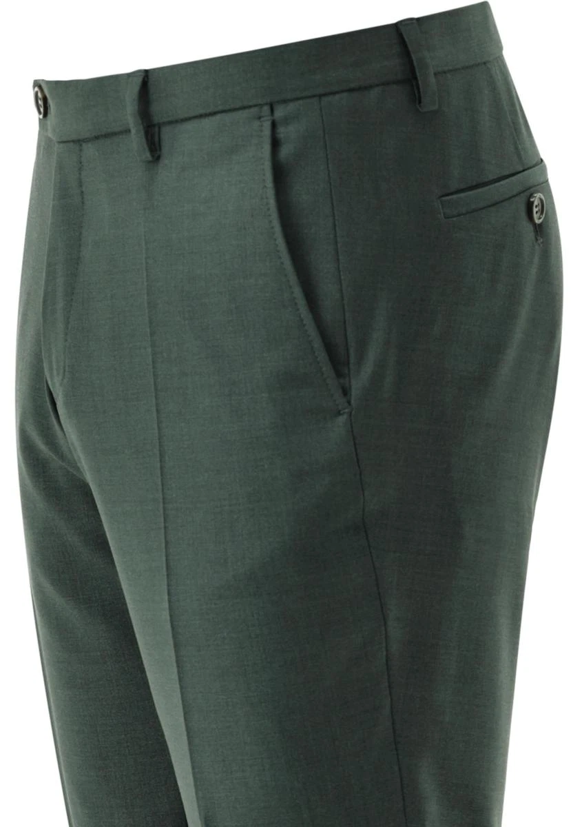 Club of Gents Pantalon 20.172S0 / 433063 Groen 5