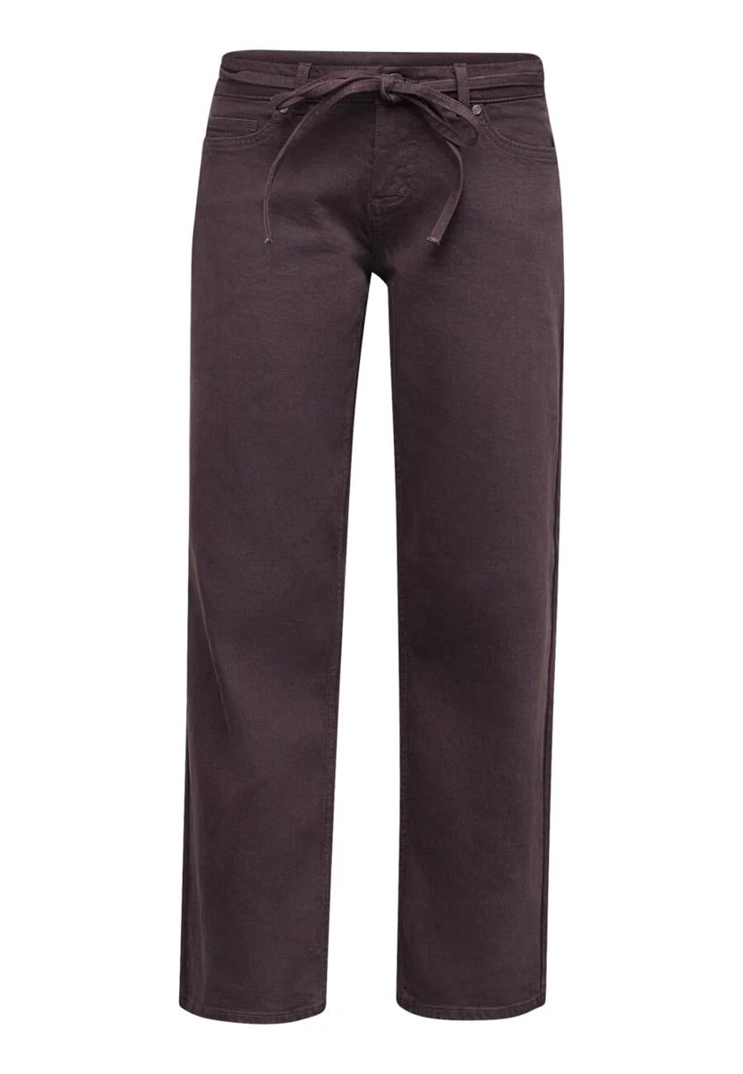 Sisters Point Jeans Onea-Belt-Je10 Bruin 2
