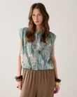 Summum Blouse 2s3494-12450 Blauw 1