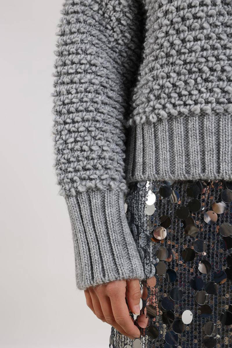 NUKUS Trui Khloe Grijs 5