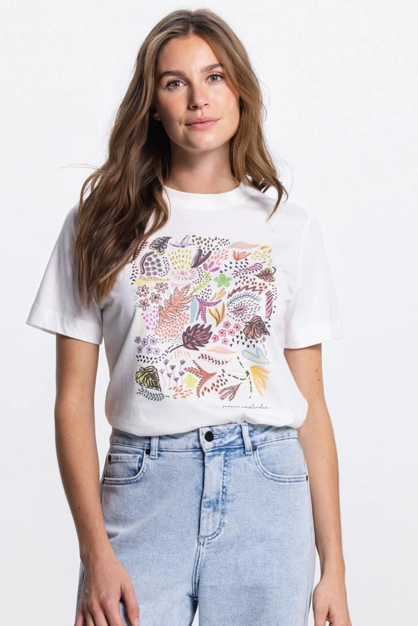 Jansen Amsterdam T-Shirt Valeska Wit 1