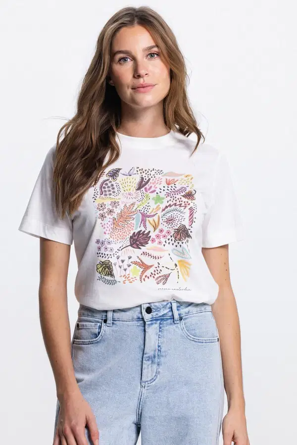 Jansen Amsterdam T-Shirt Valeska Wit 1