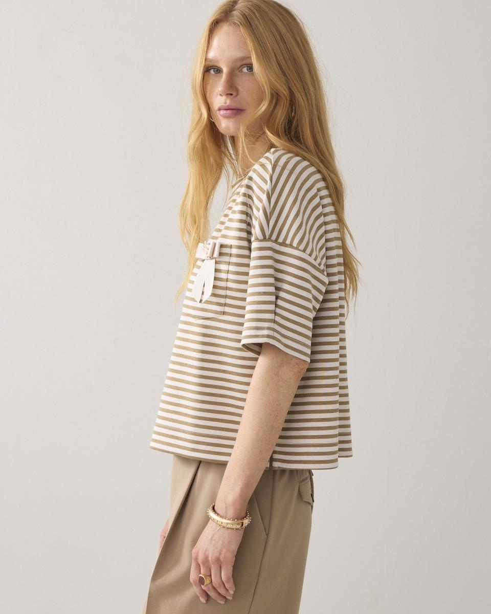 Summum T-Shirt 3s5290-30754 Beige 4