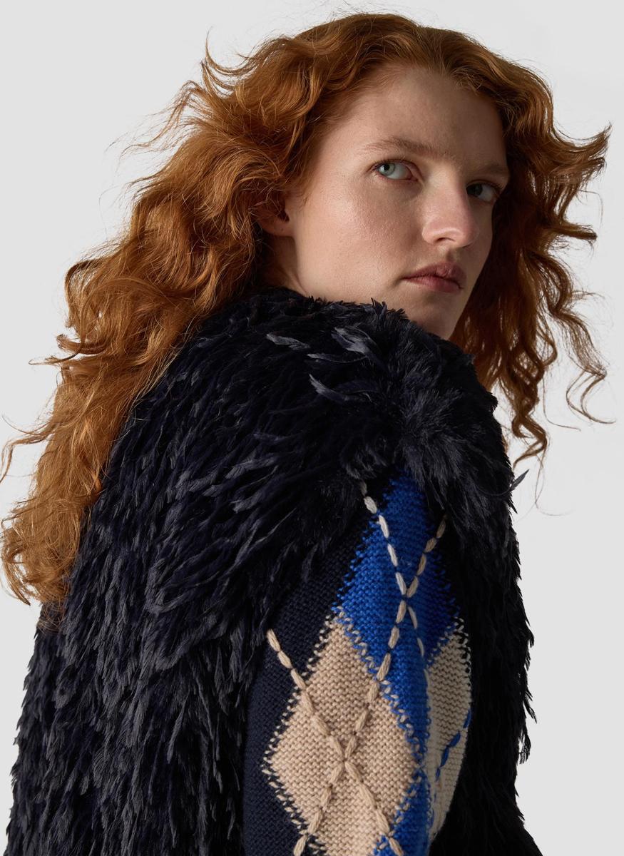 LeComte Gilet 55-631070 Blauw 5