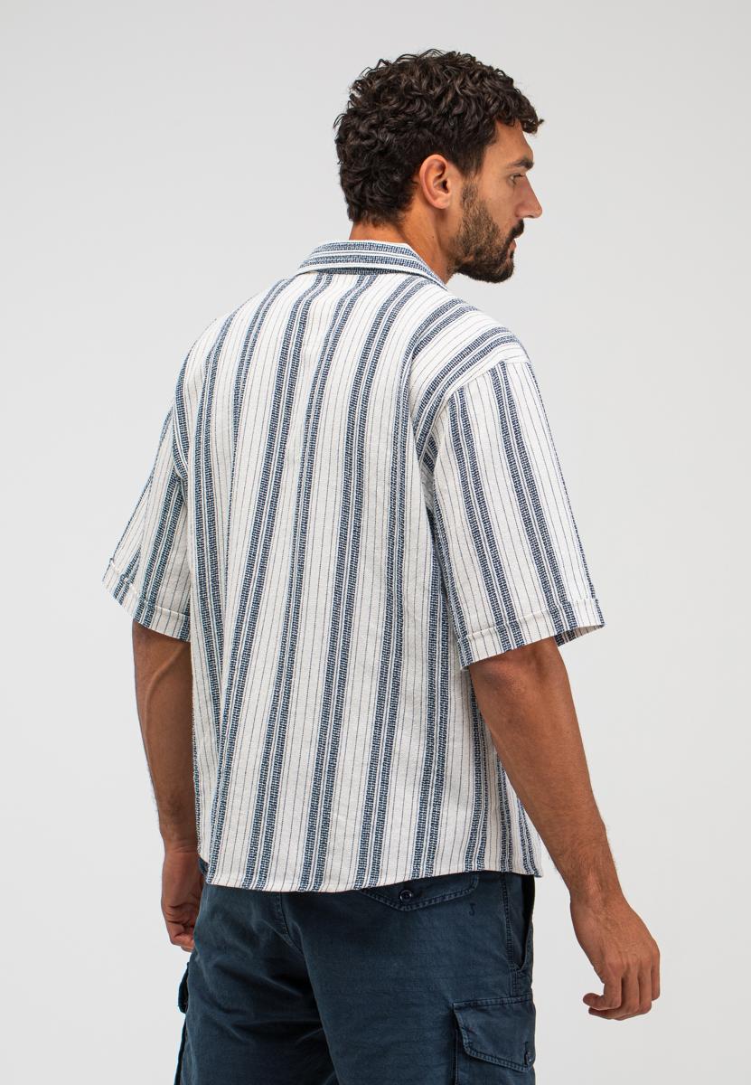 Butcher of Blue Overhemd M2614042 Blauw 5