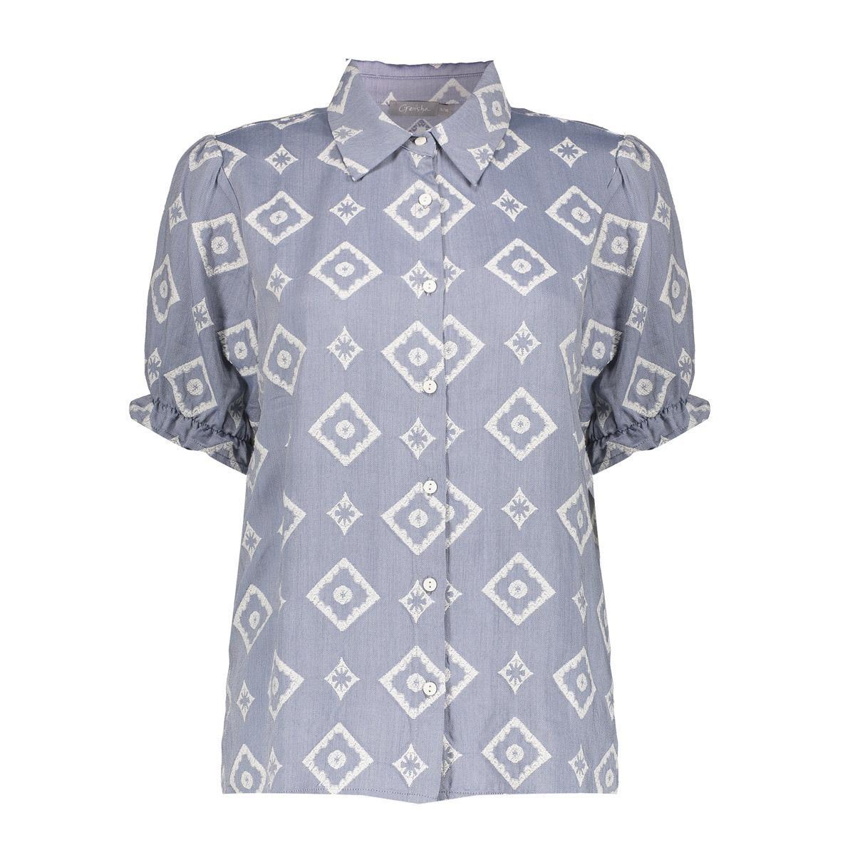Geisha Blouse 63268-20 Blauw 2