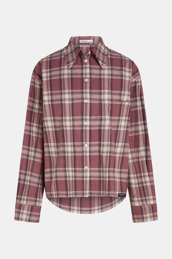 Penn & Ink Blouse W26C421 Rood 1