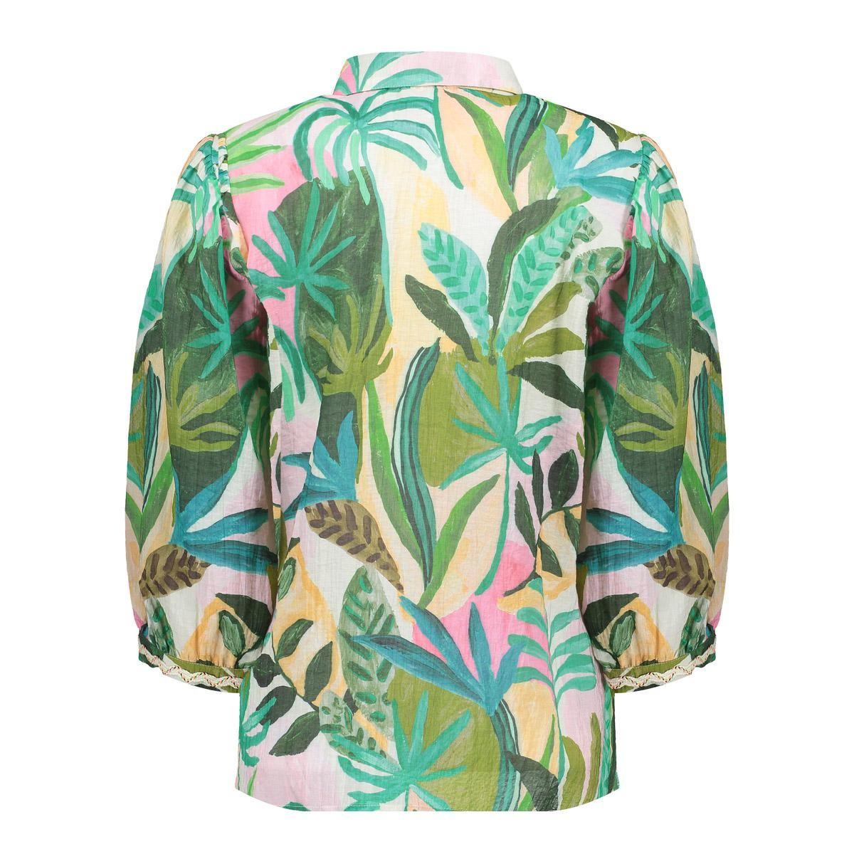 Geisha Blouse 63450-20 Groen 3