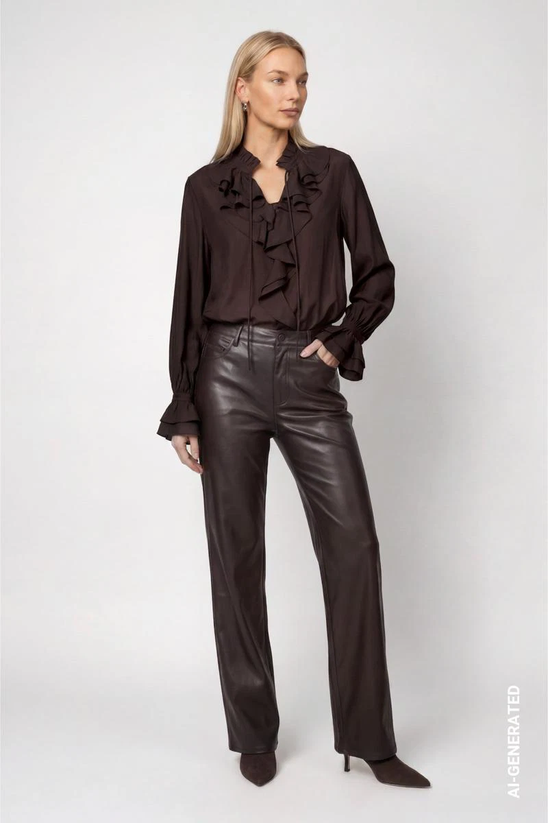 Monari Blouse 809717 Bruin 2
