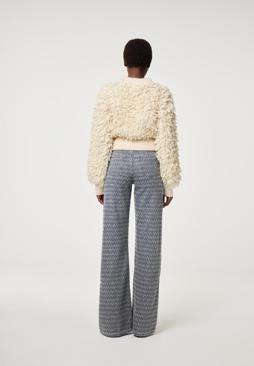 Fabienne Chapot Jeans Thea Wide Leg Jea Grijs 3