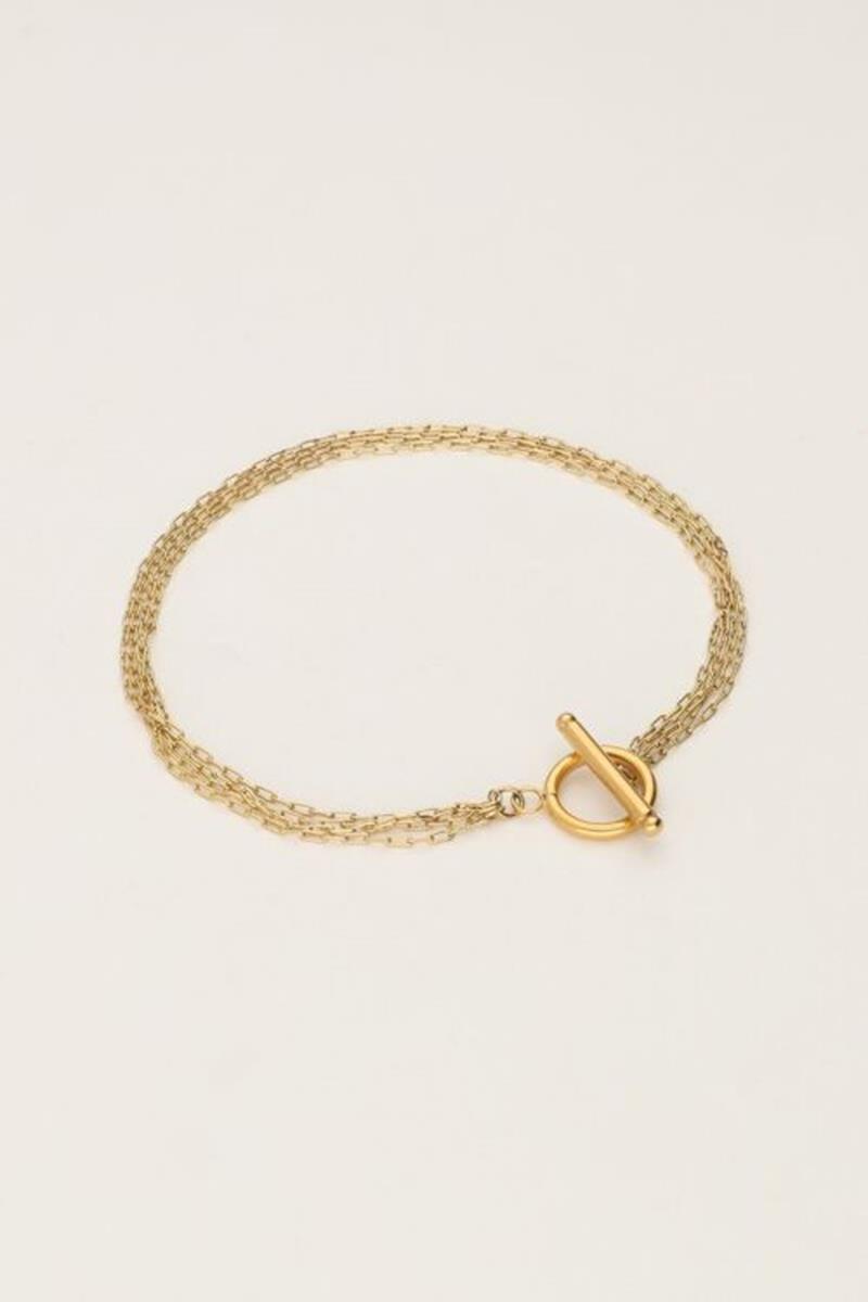 My Jewellery Armband MJ11093 Goud 1
