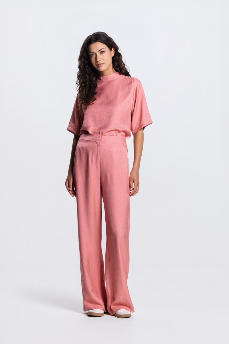 Jansen Amsterdam Pantalon Orelie Roze 4