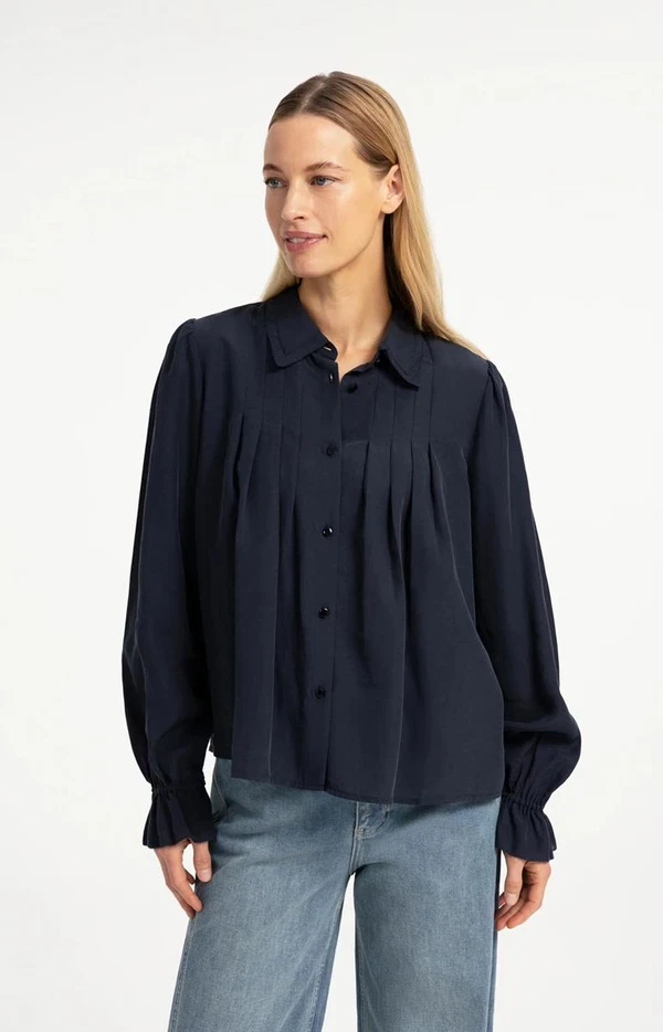 YAYA Blouse 01-201246-609 Zwart 1