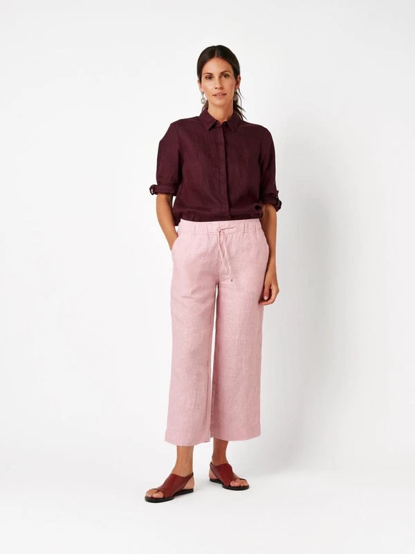 TONI Pantalon Pia Wide Leg 3/4 71-20/1818-15 Roze 1