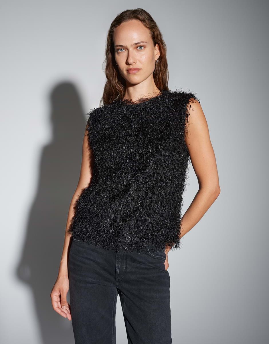 SOMEDAY Sweater Ufeah Zwart 1