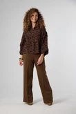 Label DOT Blouse 2621008 Bruin 5