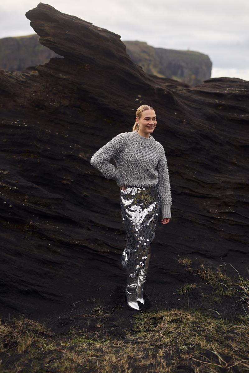 NUKUS Rok Bella Zilver 6