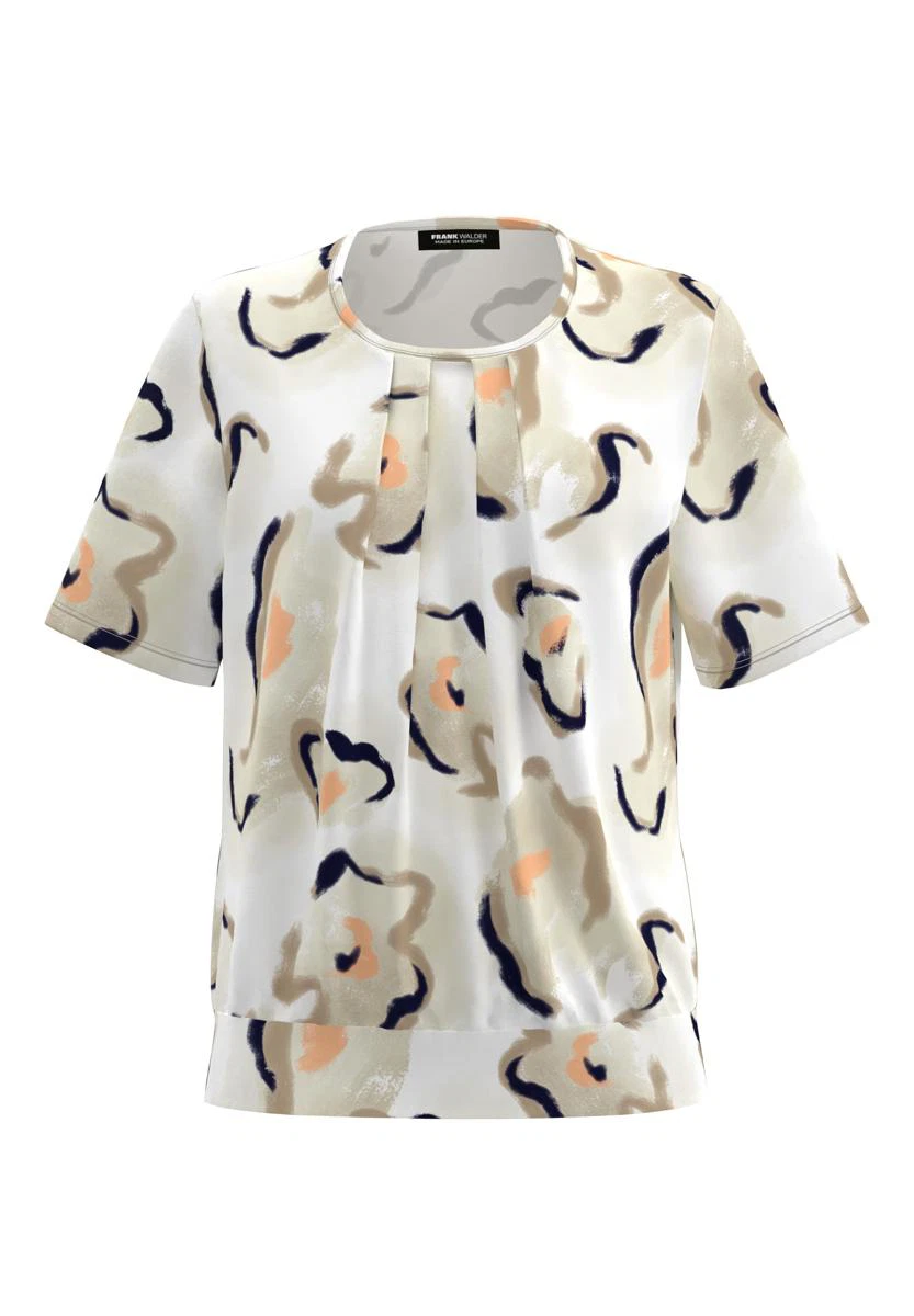 Frank Walder Blouse 716422 Oranje 1