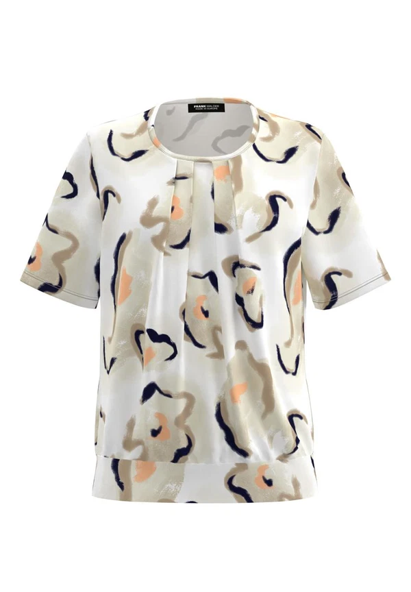 Frank Walder Blouse 716422 Oranje 1