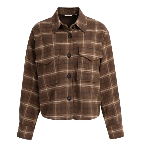 YAYA Blouse 01-201255-610 Bruin 1