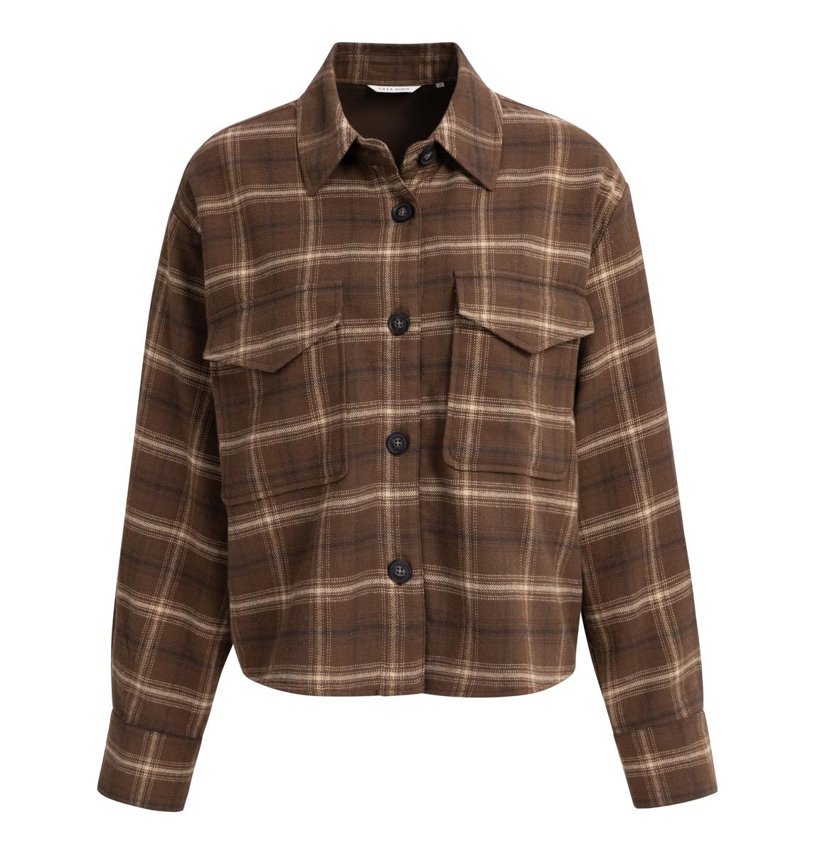 YAYA Blouse 01-201255-610 Bruin 1