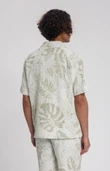 Law of the Sea Overhemd Thalassa Jacquard Groen 3