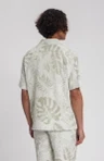 Law of the Sea Overhemd Thalassa Jacquard Groen 3