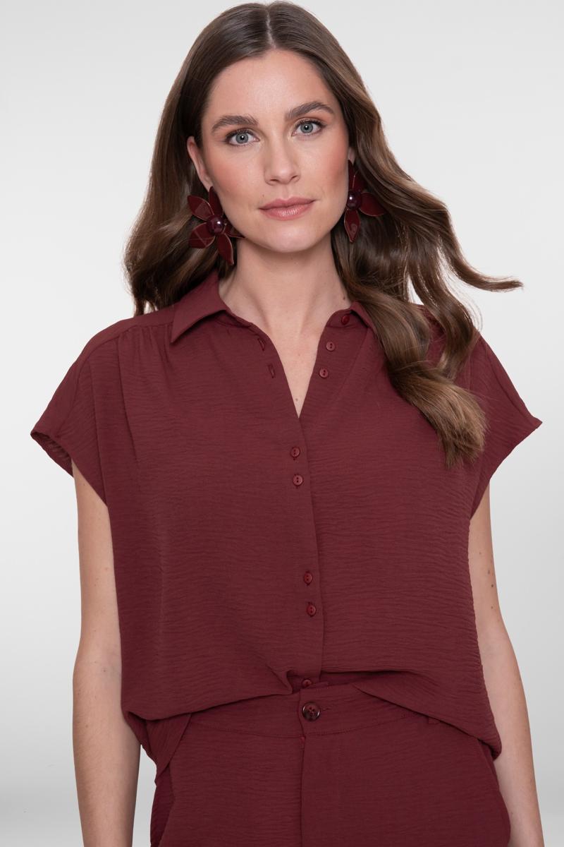 Geisha Blouse 63140-21 Rood 1