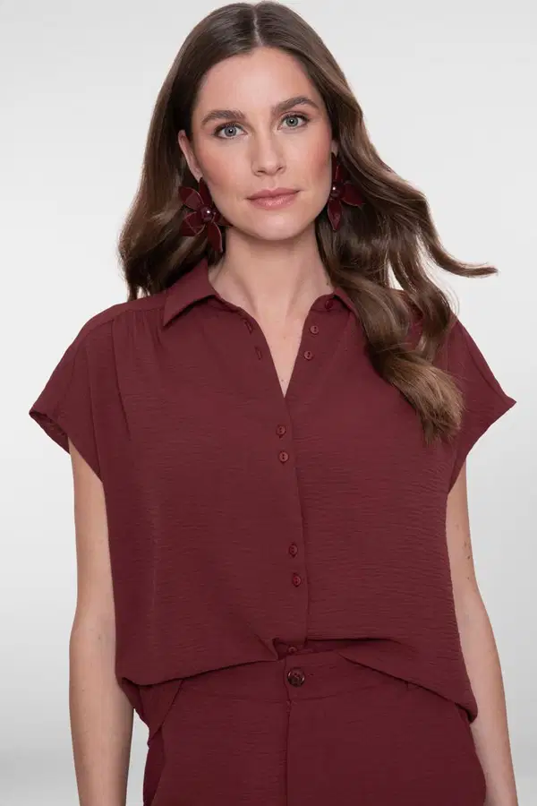 Geisha Blouse 63140-21 Rood 1