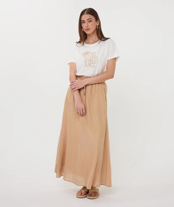 EsQualo T-Shirt HS26.05202 Off-White 1