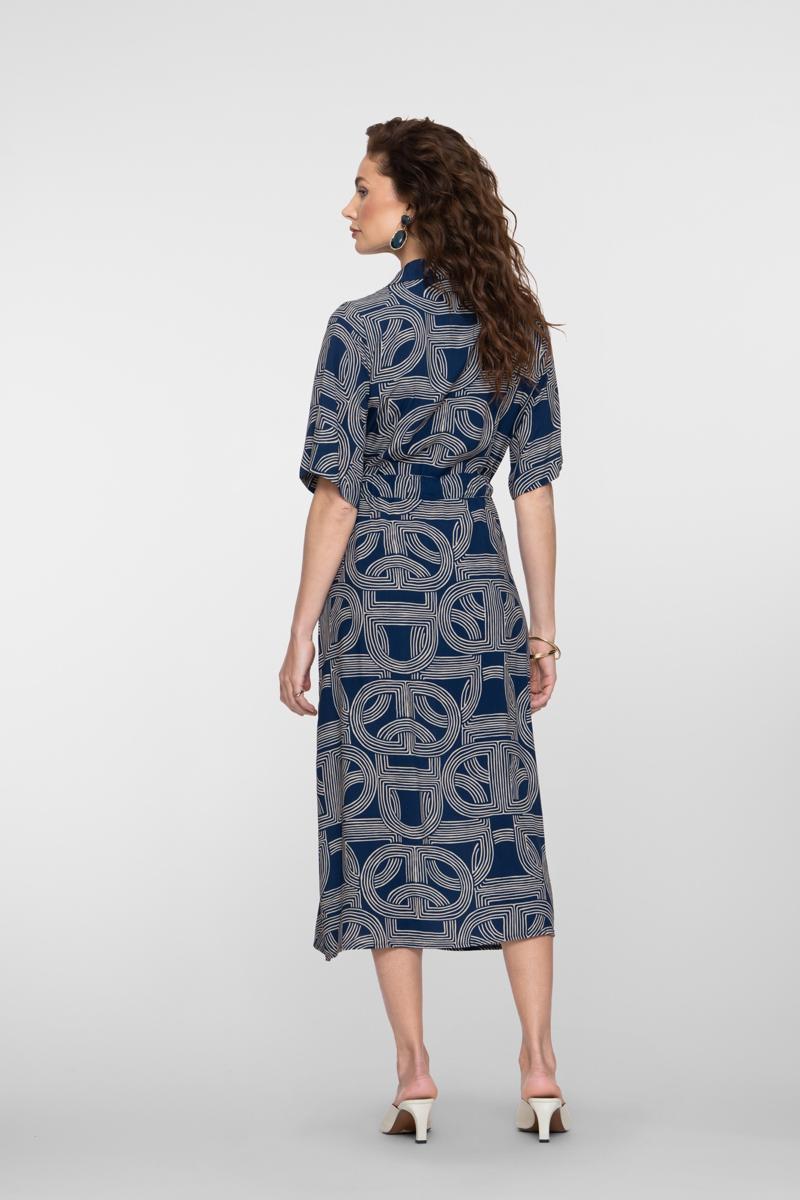 Geisha Jurk 67053-70 Blauw 3