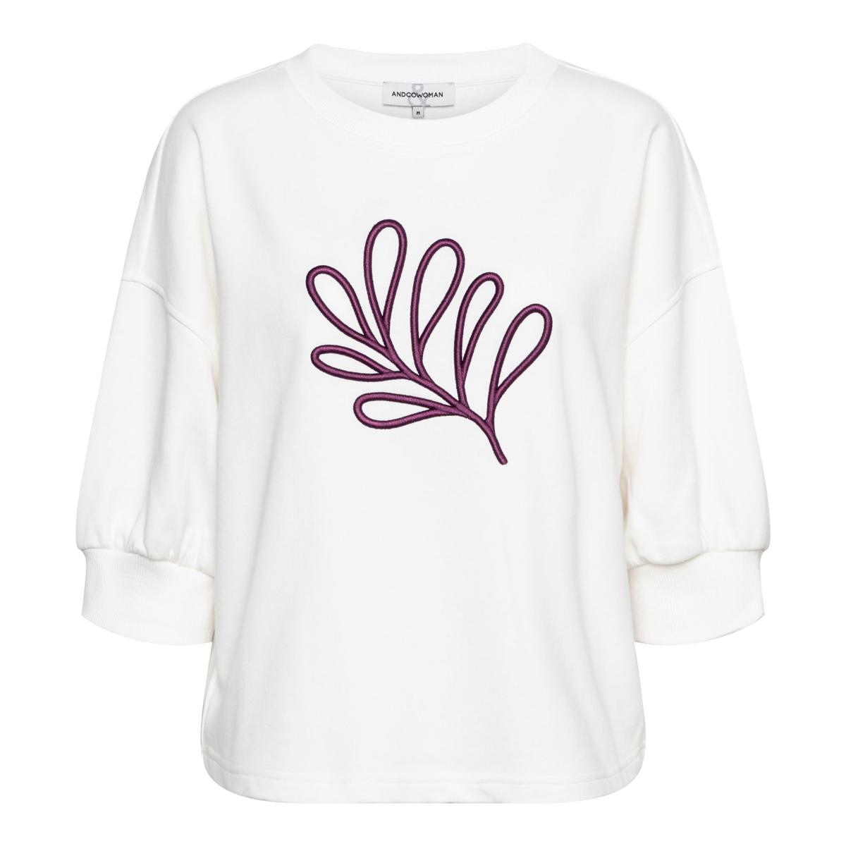 &Co Woman Trui SW136 Off-White 1