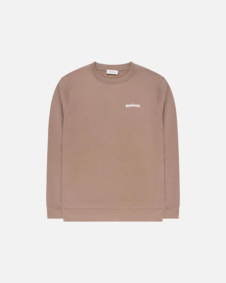 The GoodPeople Sweater Lito Bruin 5