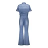 Geisha Jumpsuit 61047-10 Blauw 4