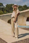 NUKUS Pantalon Rubi Beige 6