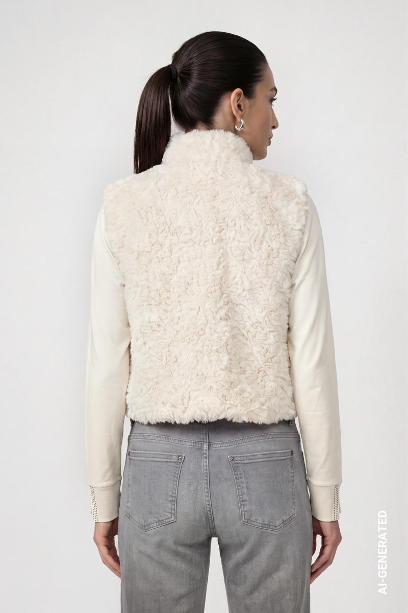 Monari Vest 810030 Off-White 4