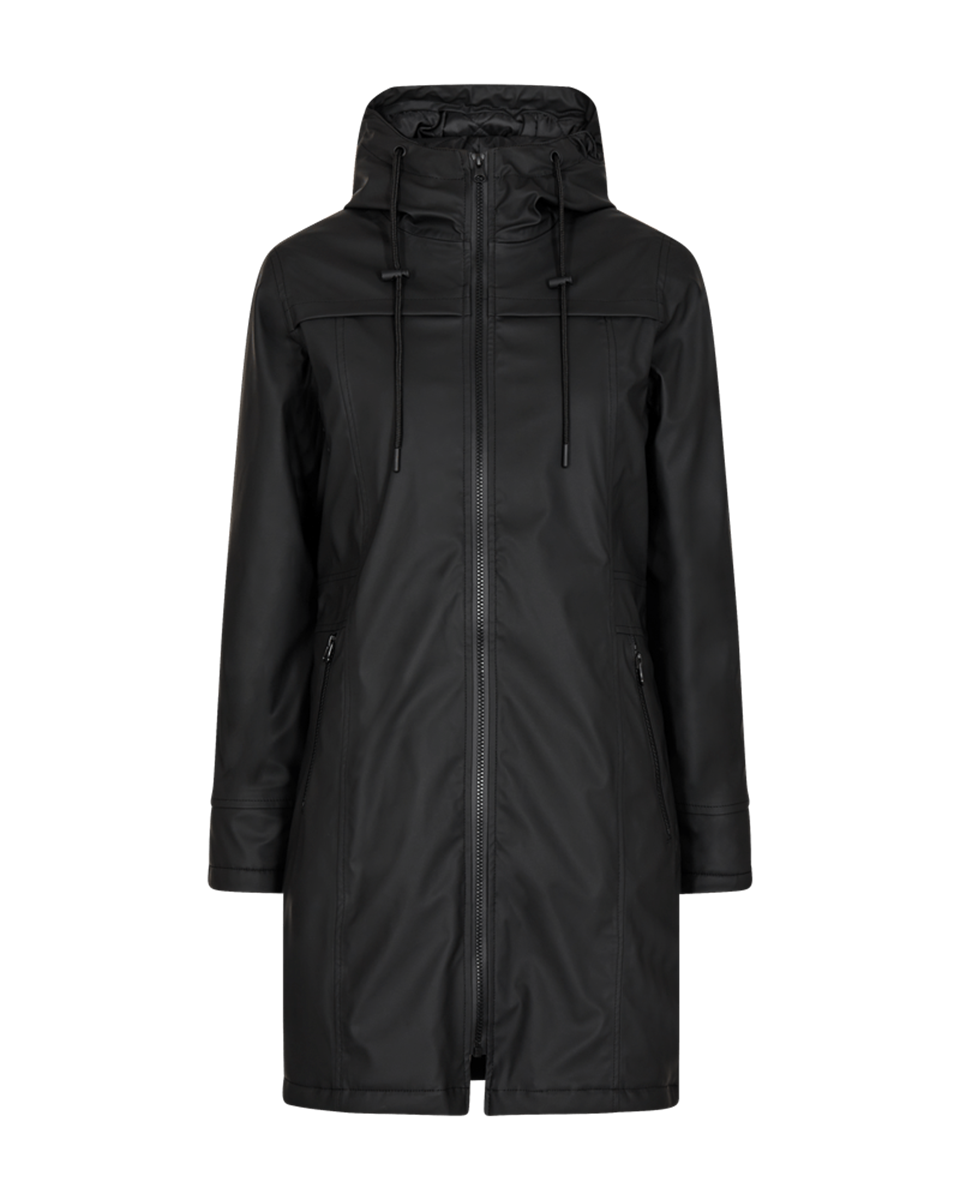 Freequent Jas Rain Zwart 1