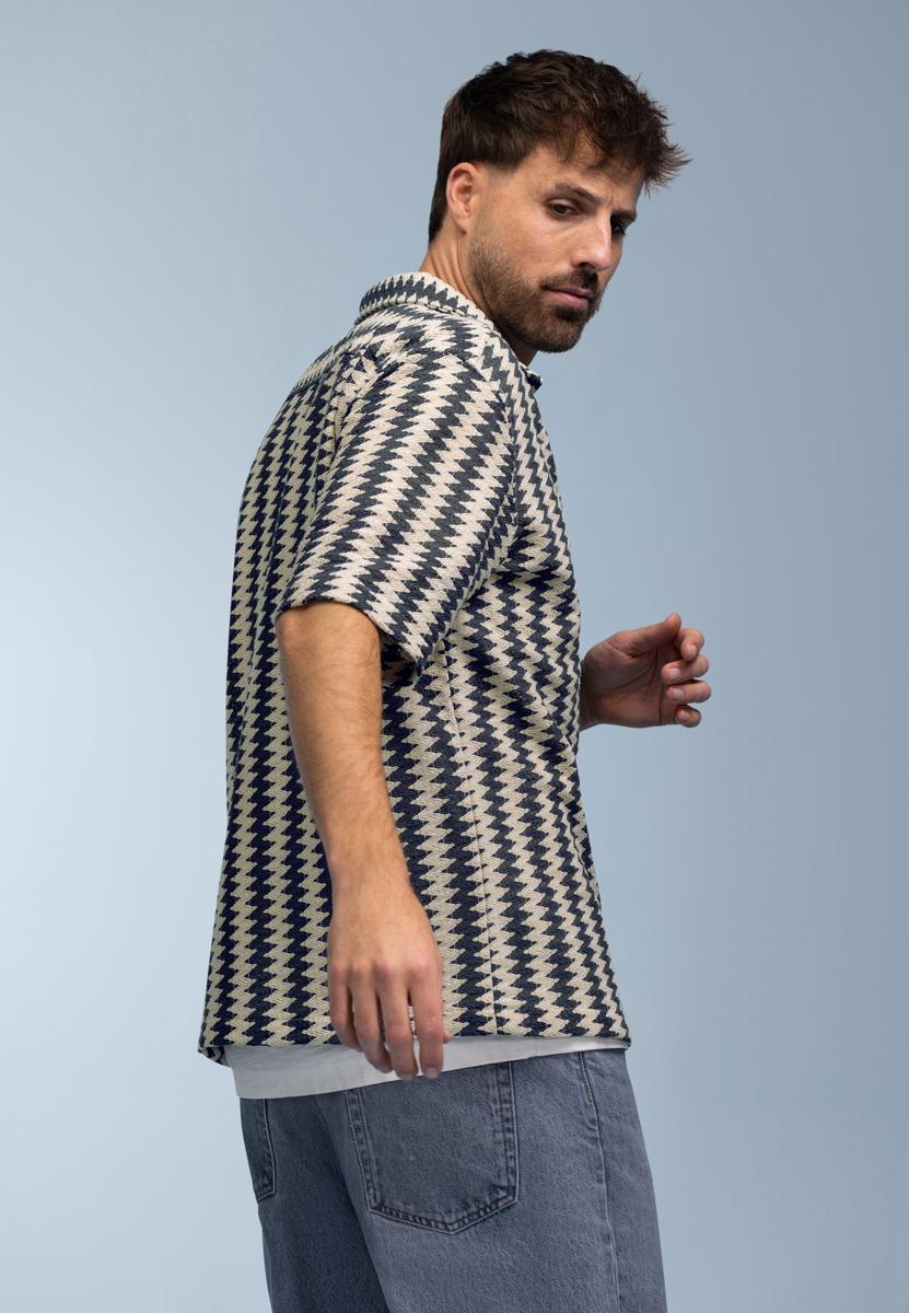 BlueFields Overhemd 26236043 Blauw 4