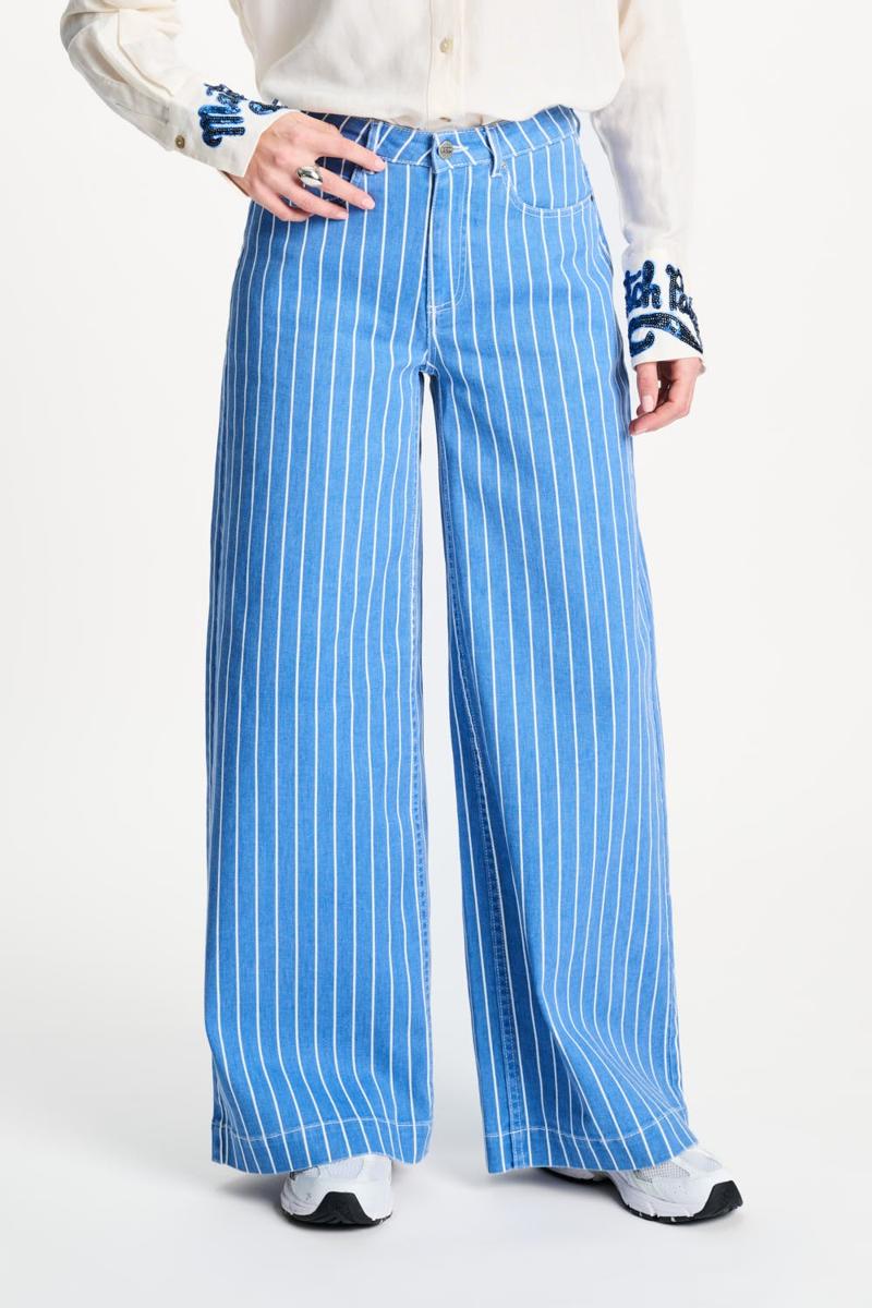 POM Amsterdam Jeans SP9519 Blauw 1